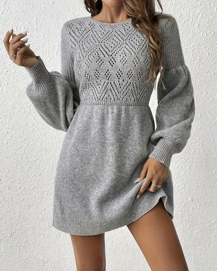 Tuva™ - Stilig Langermet Kjole