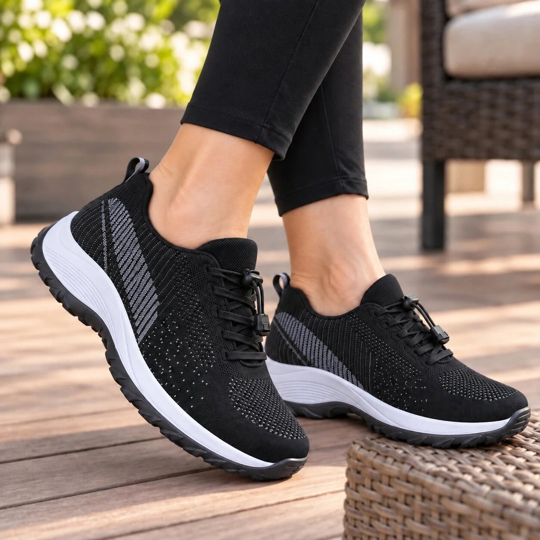 Solara™ – Ortopediske Antiskli Bred Passform Sneakers