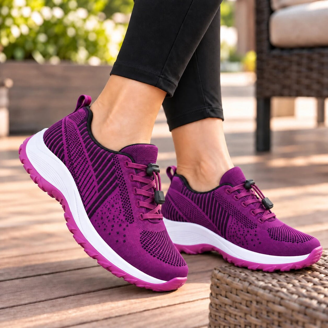 Solara™ – Ortopediske Antiskli Bred Passform Sneakers