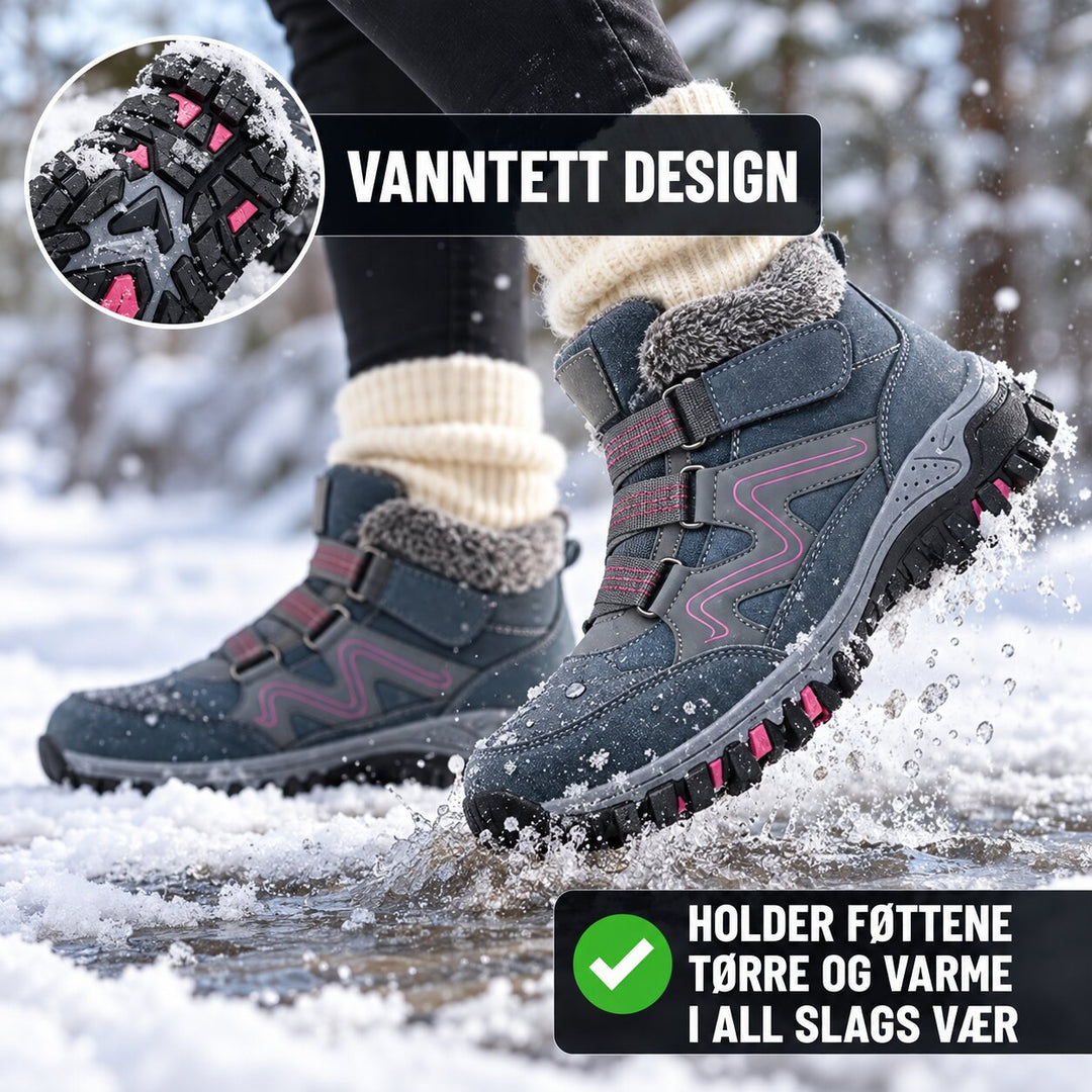 NordStep™ – Antiskli Varme Vinterstøvler