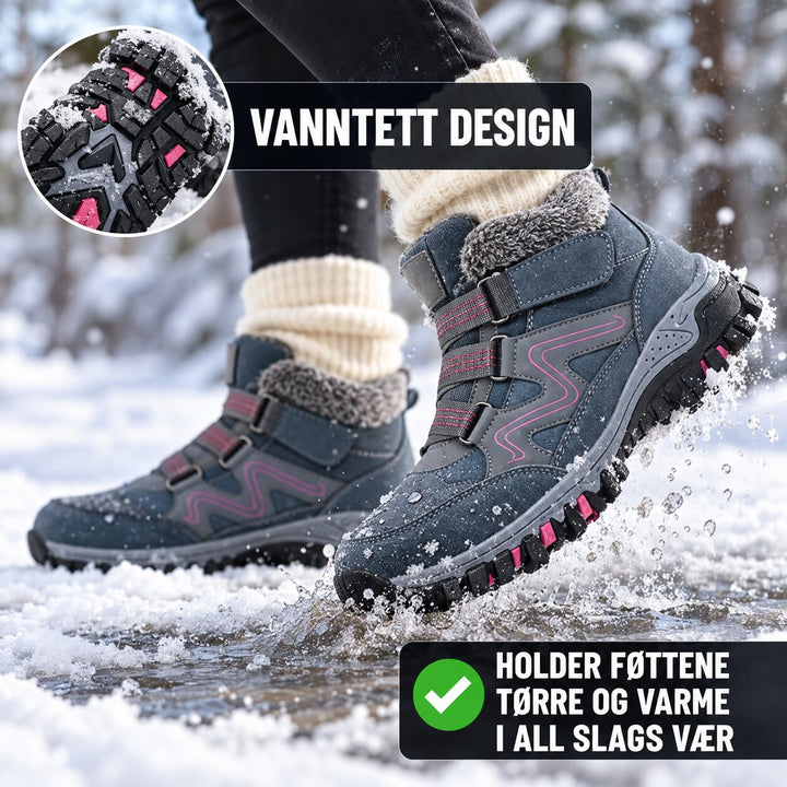 NordStep™ – Antiskli Varme Vinterstøvler