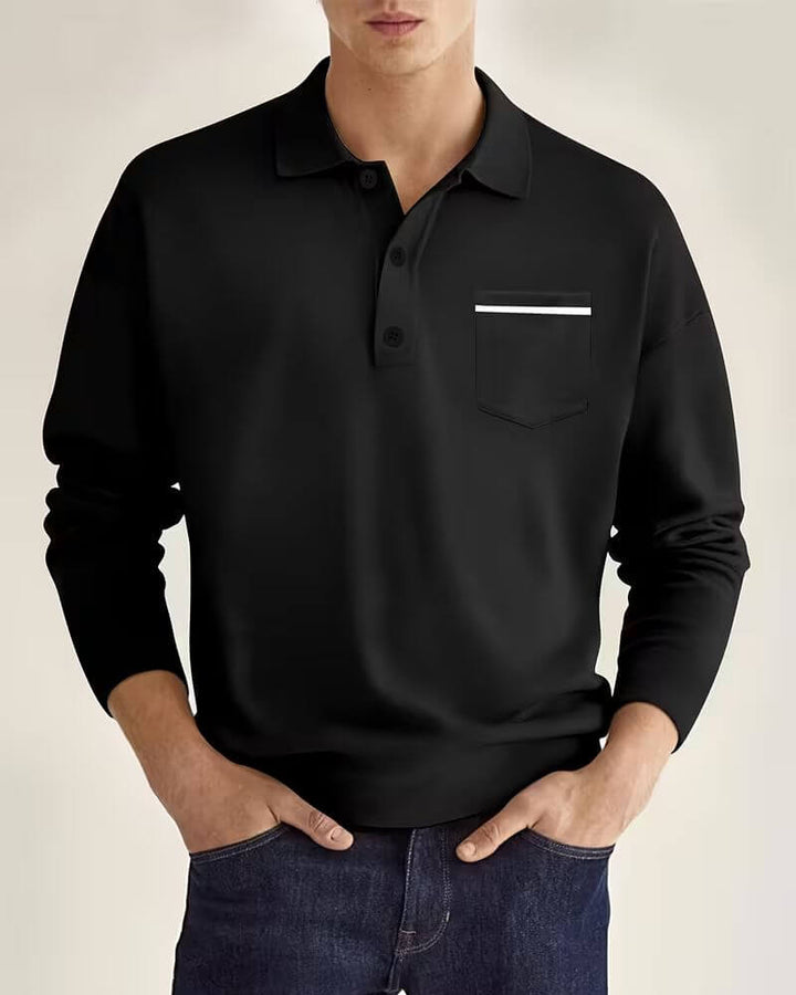 William™ – Elegant langermet skjorte med knapper