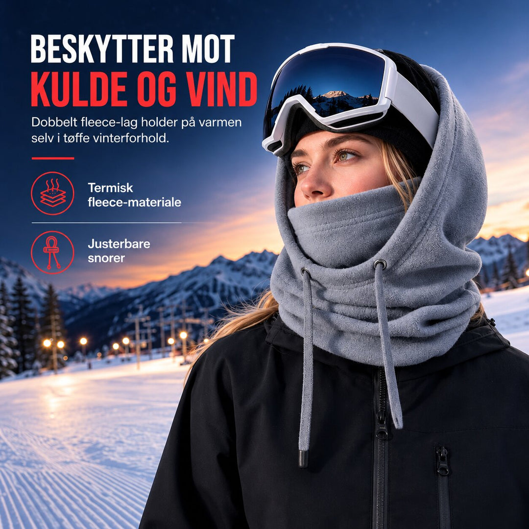 NordicShield™ – Termisk Fleece Vindytende Hettebalaklava
