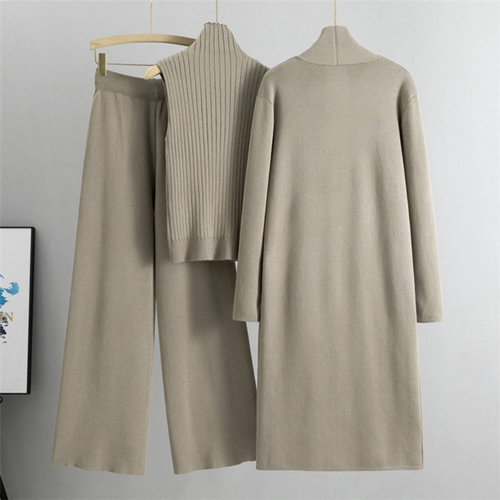 Yasmin™ – Minimalistisk Tredelt Strikkesett