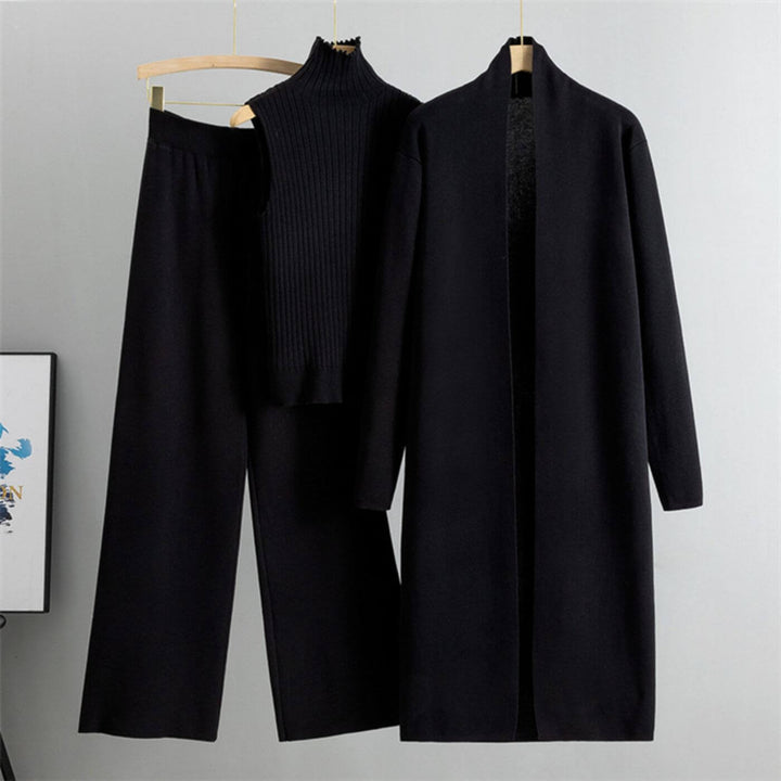 Yasmin™ – Minimalistisk Tredelt Strikkesett