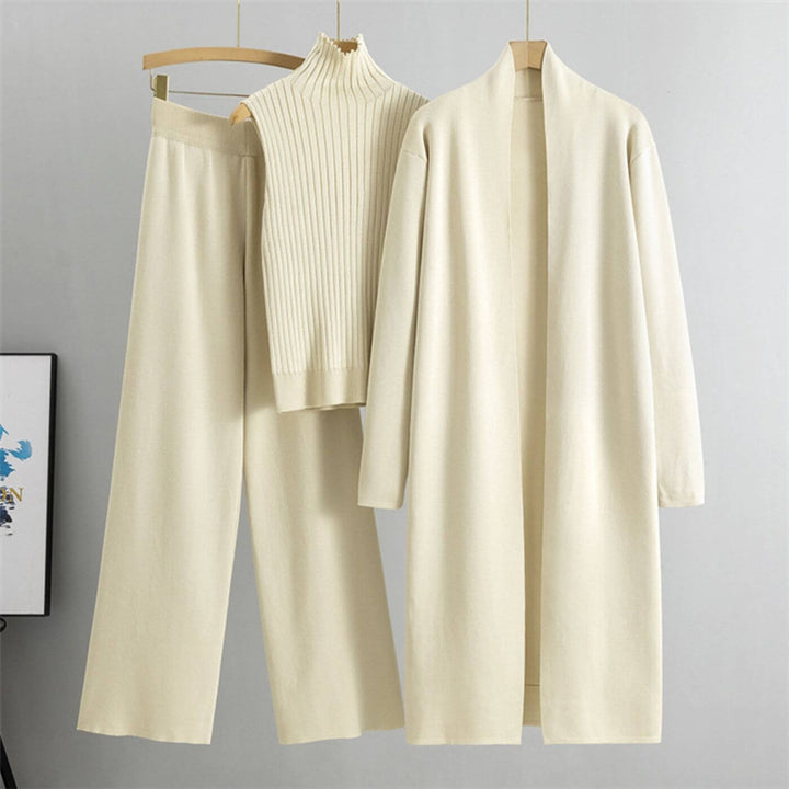 Yasmin™ – Minimalistisk Tredelt Strikkesett