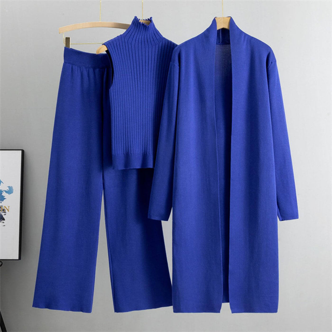 Yasmin™ – Minimalistisk Tredelt Strikkesett