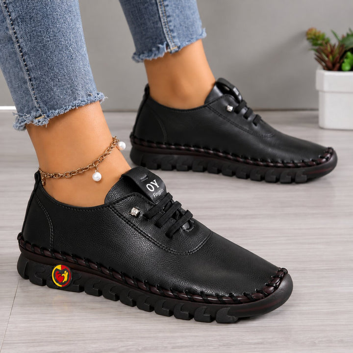 Elara™ – Ortopediske snøring komfort sneakers