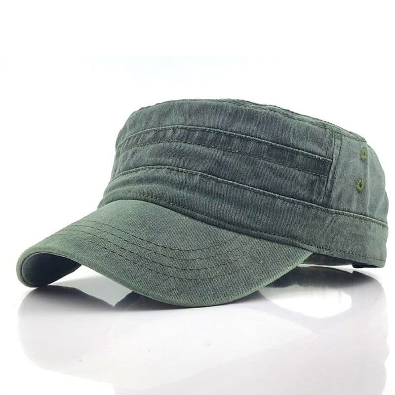 Silje™ – Pustende militærstil justerbar caps