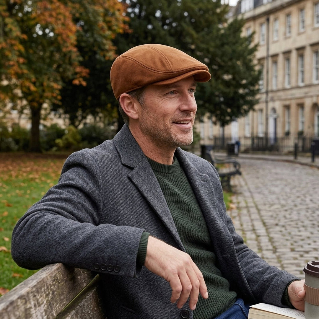 Gunnar™ – Myk Strukturell Flat Cap