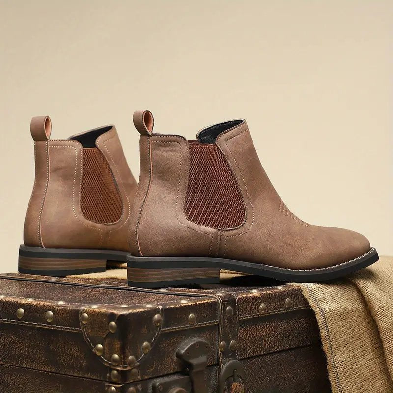 Halvor™ – Klassiske Slip-On Chelsea Støvler