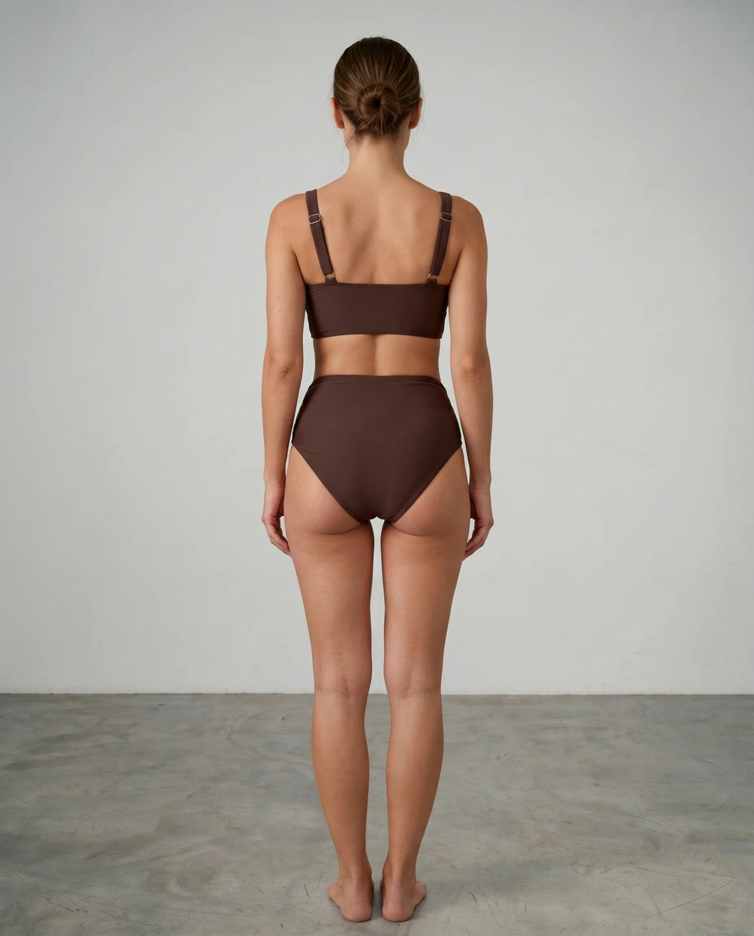 Maya™ – Vri Front Høy Midje Bikini Sett
