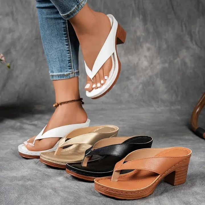 Celine™ – Elegante Komfort Plattformsandaler