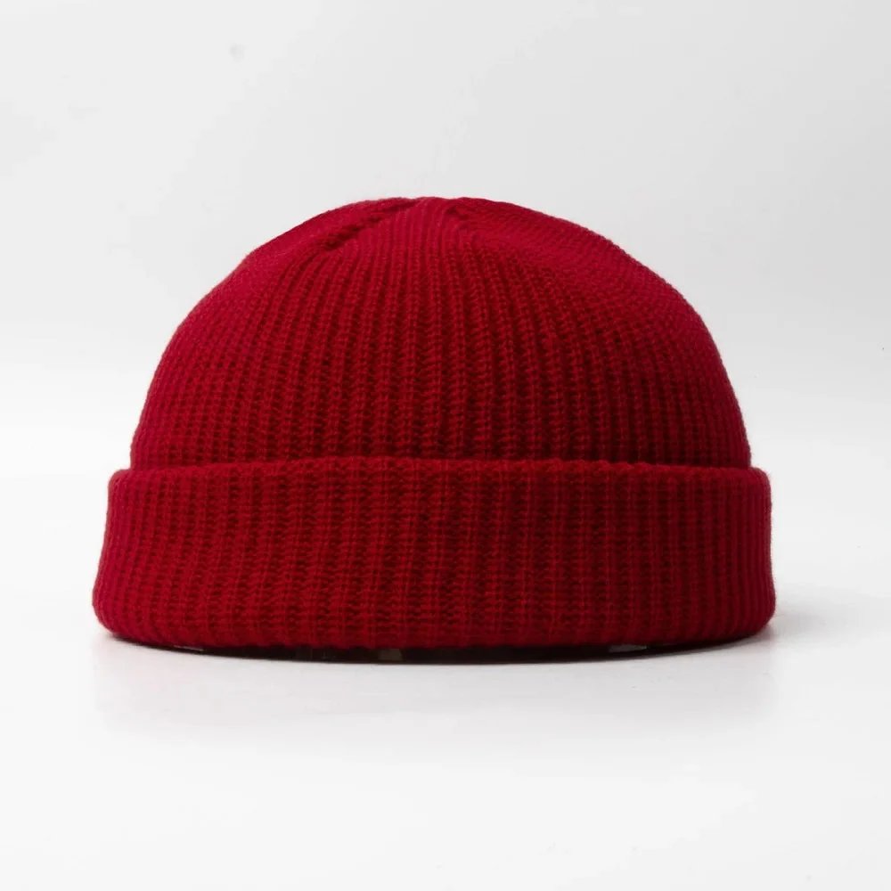 Iver™ – Ribbete Strikket Cuffless Beanie