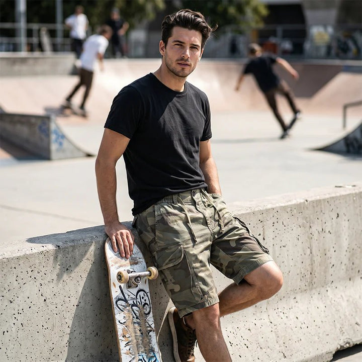 Ruben™ – | Avslappet Passform Cargo Shorts