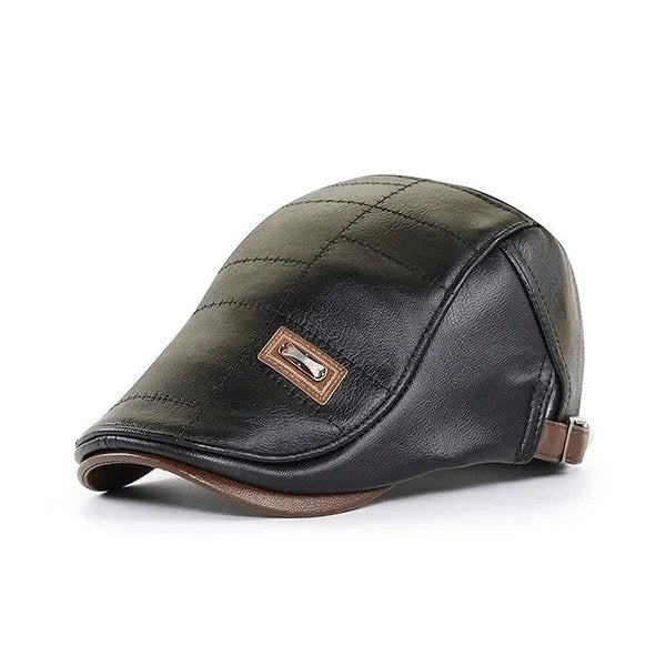 Hans™ – Stitched Vintage Flat Cap