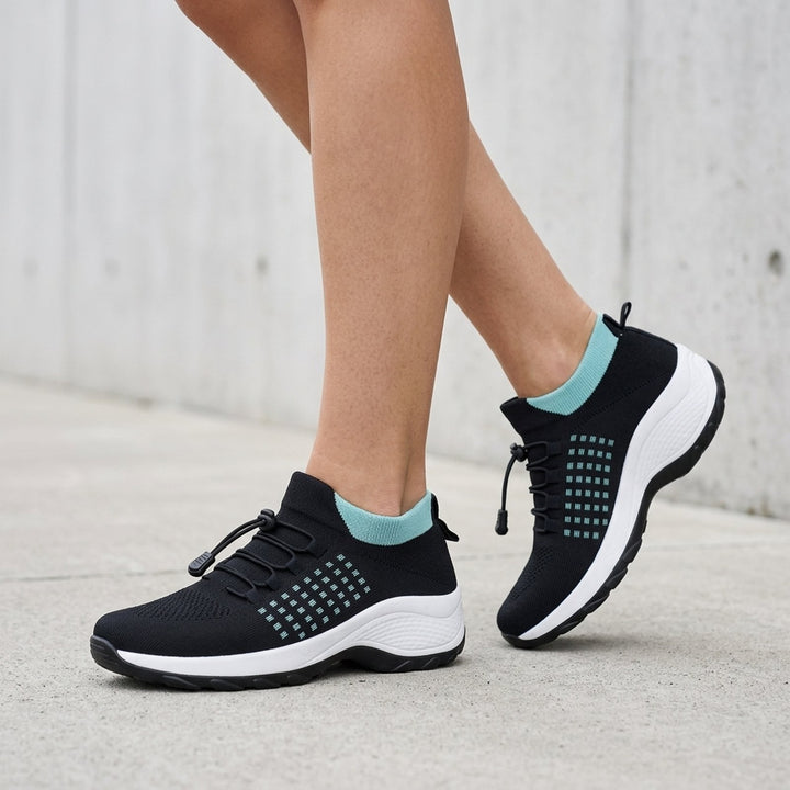 Celine™ – | Polstret Komfort Gå-Sneaker