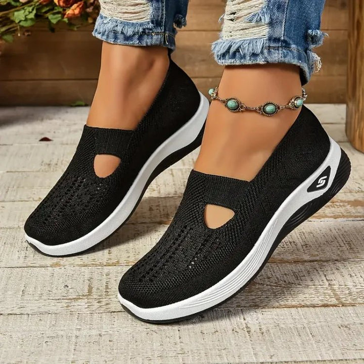 Vella™ – Ortopediske Pustende Slip-On Sneakers