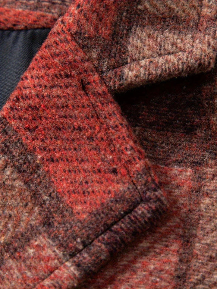 Andreas™ – Småknapp-Front Lappeteppe Quiltet Vest