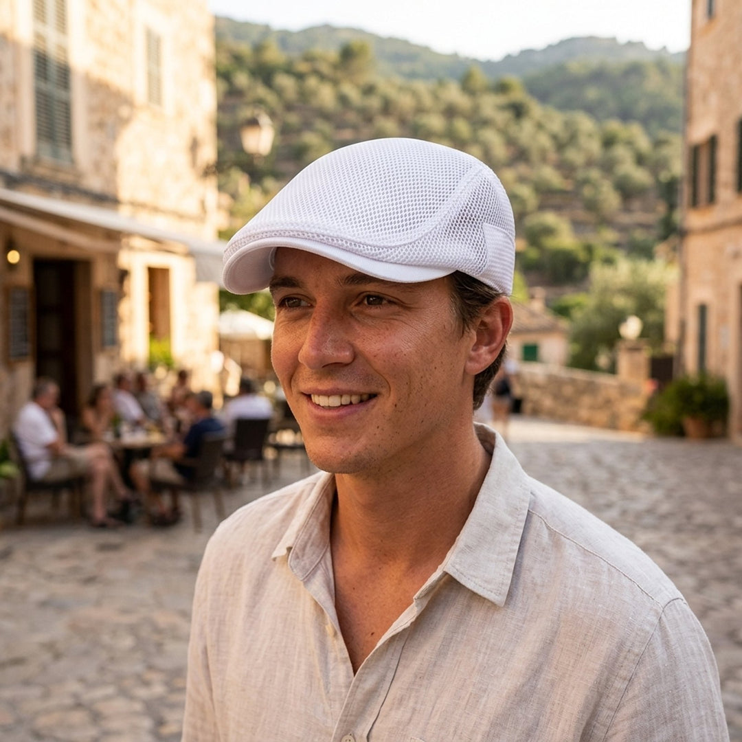 Sindre™ – Pustende Mesh Justerbar Flat Caps
