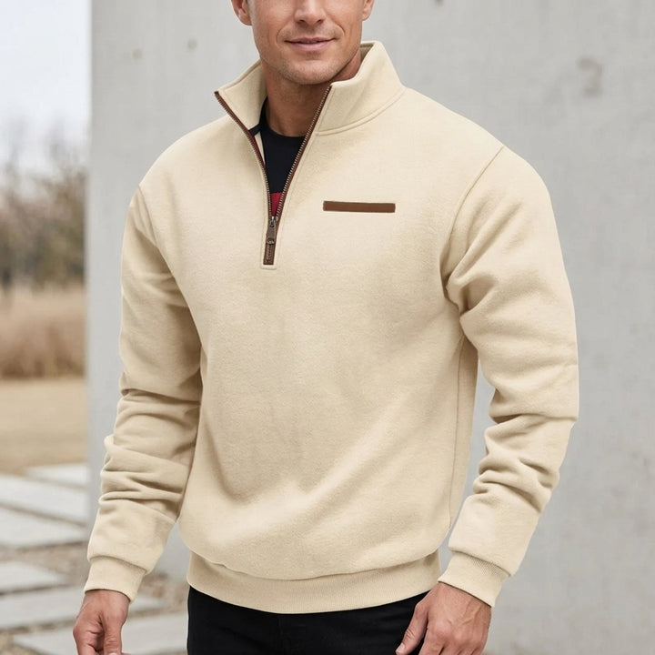 Sebastian™ – Nydelig Quarter Zip Ståkrage Pullover
