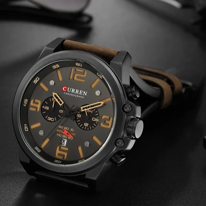 Mason™ – Solid og stilren kronograf klokke