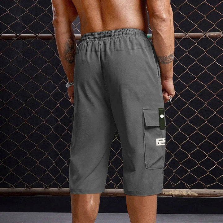 Nathan™ – Cargo shorts med snor og sidelommer