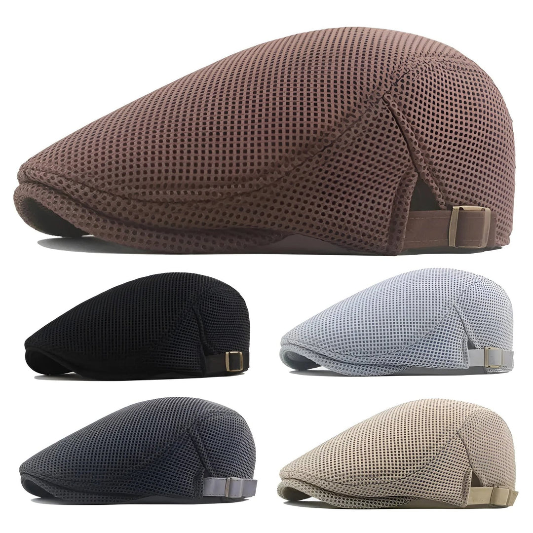 Rolf™ – Pustende Mesh Justerbar Flat Cap