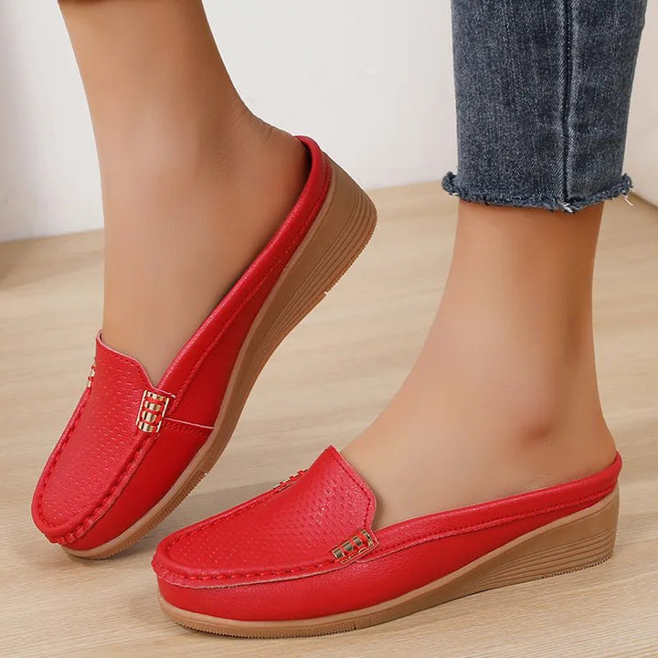 Mariann™ – Åpen Rygg Premium Ortopediske Slip-On Loafers