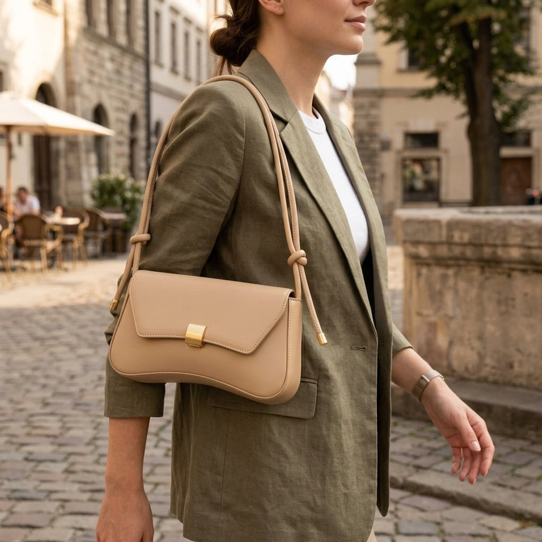 Martine™ – Strukturert konvolutt crossover-veske