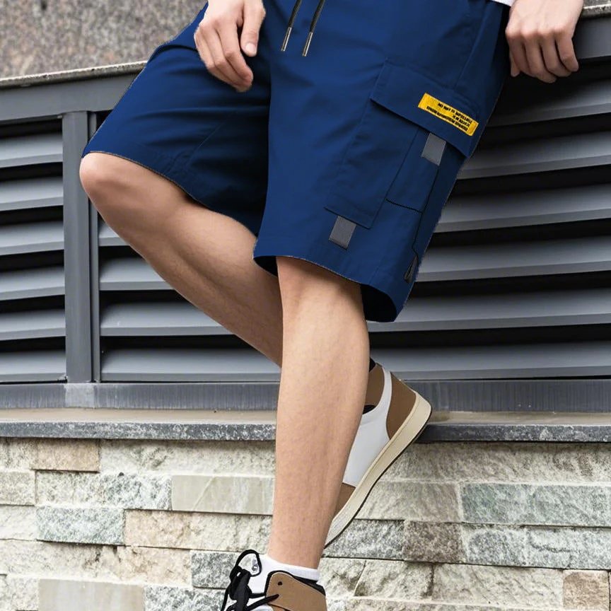 Vidar™ – Avslappet passform med snøring cargo shorts