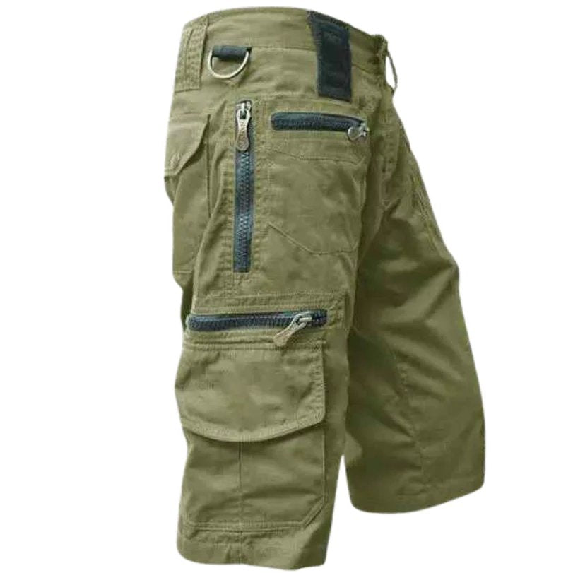 William™ – Multi Pocket Cargo Shorts med Justerbar Passform