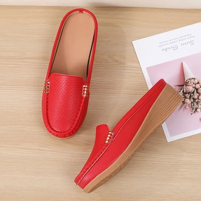 Mariann™ – Åpen Rygg Premium Ortopediske Slip-On Loafers