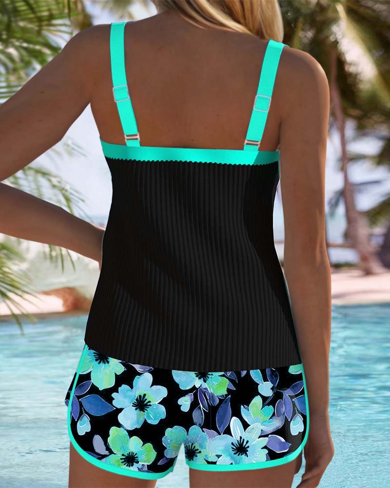 Tora™ – To-delt Stilig Tankini Sett