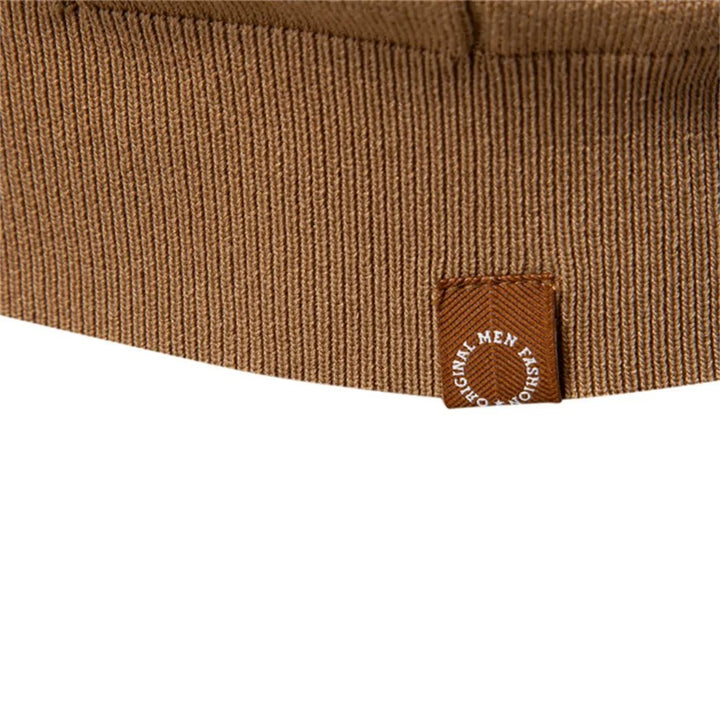 Maxim™ – Ribbete Quarter Zip Polo Shirt