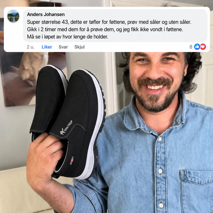 OrthoActive™ – Ortostatisk Bue Støtte Gå Sko Slip-Ons