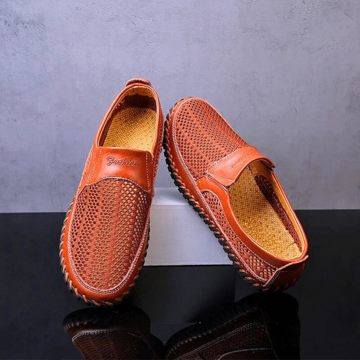 Henrik™ – Pustende Mesh Slip On Loafers