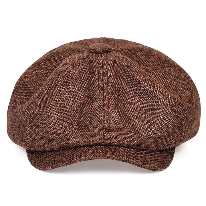 Leif™ – Åtte panelers pustende newsboy caps