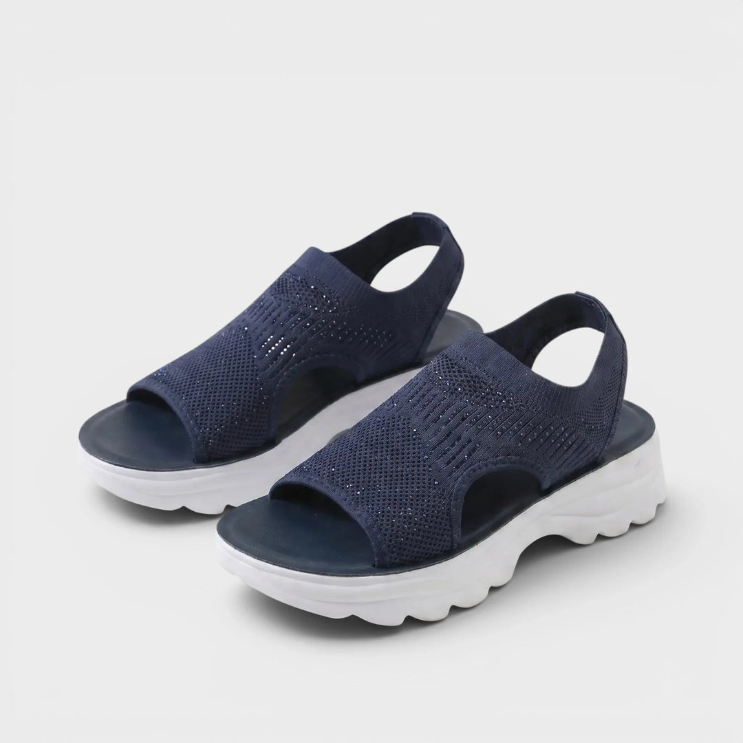 Jorunn™ – Ortopediske Komfort Plattform Sandaler
