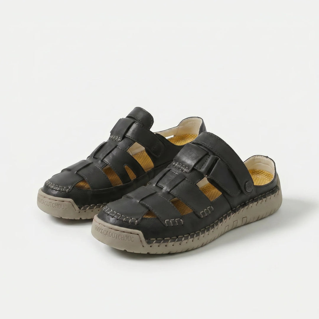 Ragna™ – | Justerbare Sandaler med Lukkede Tær for Komfort