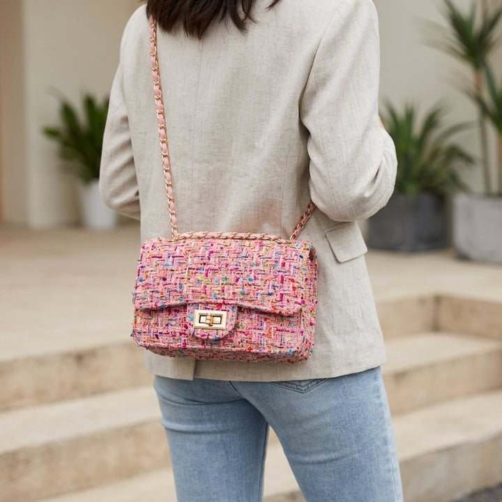 Siri™ – Ruted Kjedeinspirert Crossbody Veske