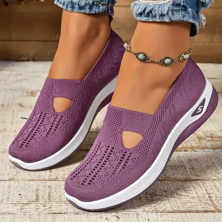 May™ – | Ortopediske Pustende Slip-On Sneakers