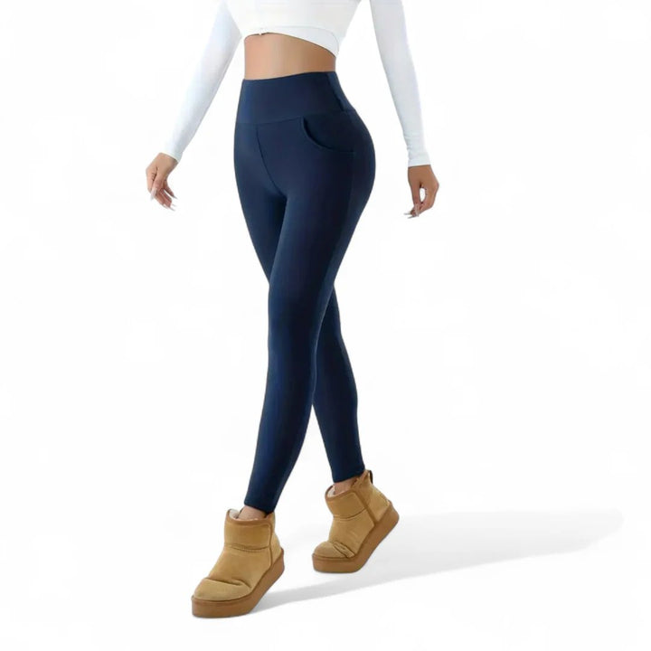 ThermoFleece™ – Høyt liv Fleeceforet Varme Strømpebukser