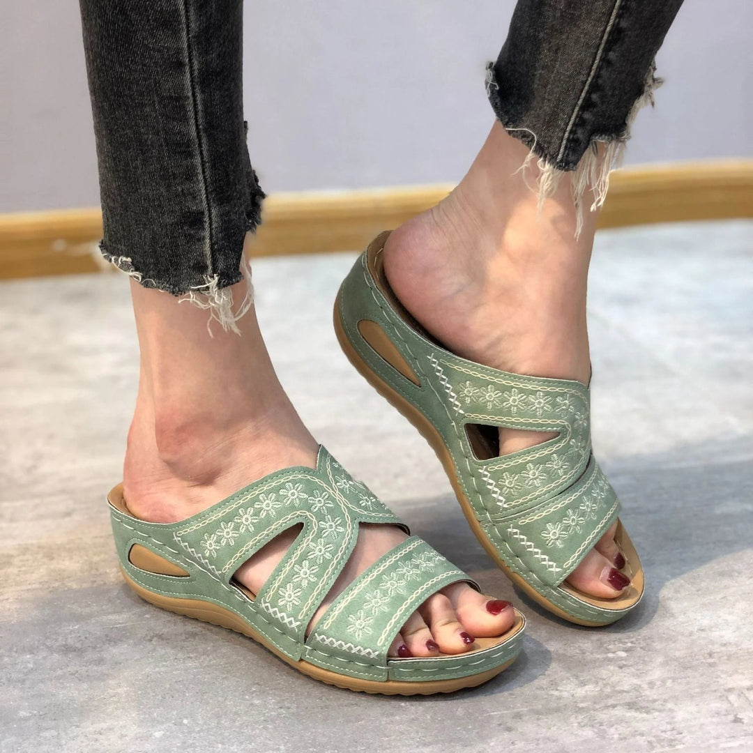 Katrine™ – Ortopediske Antiskli Sandaler med Remmer
