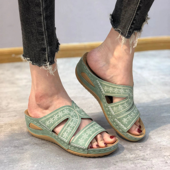 Katrine™ – Ortopediske Antiskli Sandaler med Remmer