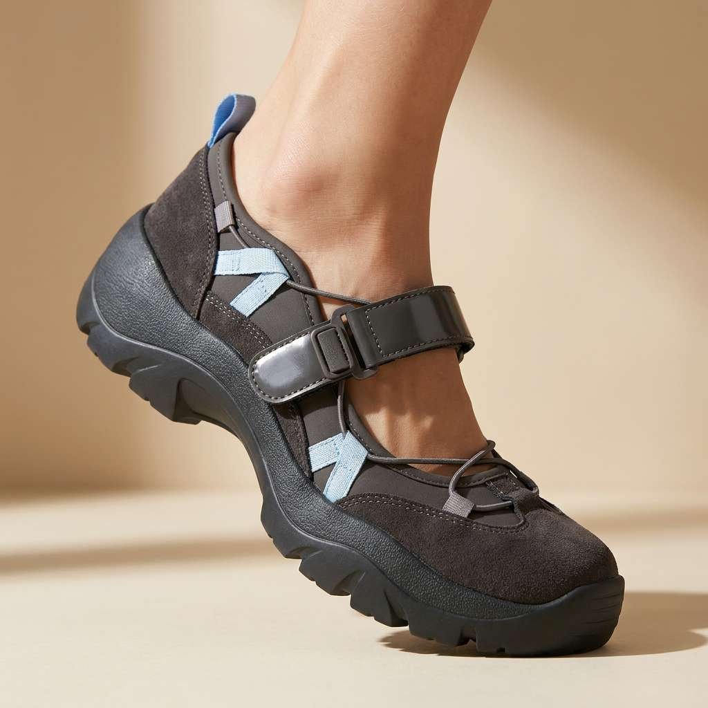 SoftSteps™ – Justerbare stropp chunky sport sandaler