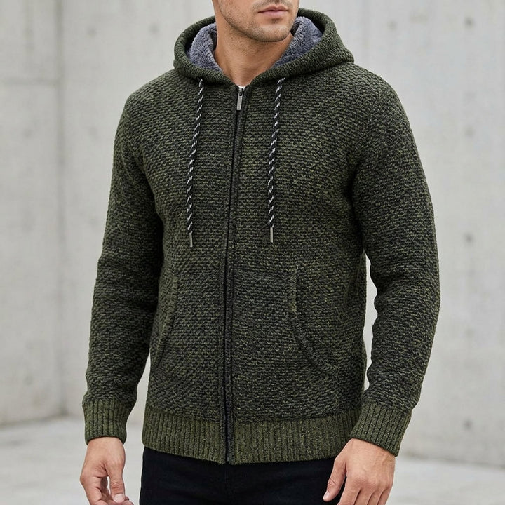 Soren™ – Sherpa-fôrert hettegenser med glidelås