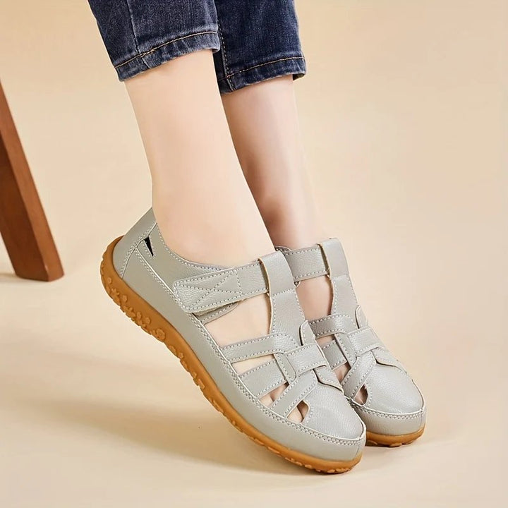 Iselin™ – Sandaler med borrelåslukking for komfortabel gåing