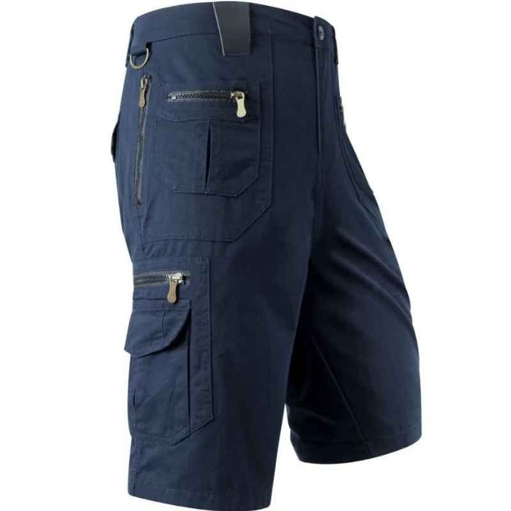 William™ – Multi Pocket Cargo Shorts med Justerbar Passform