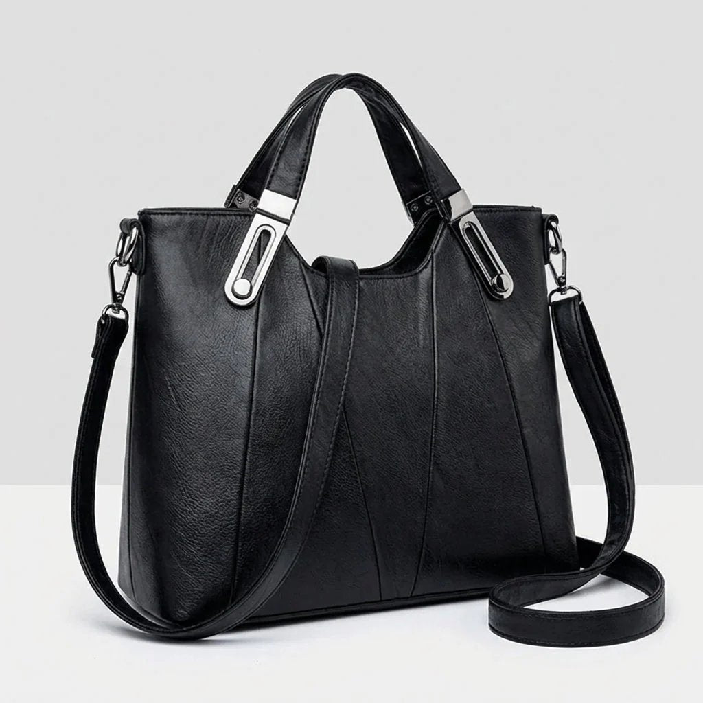 Karoline™ – Strukturert toteveske med tre rom